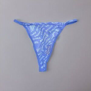 Skims Women's Thongs Mesh Mid-rise Color Lilac Swirl Size 4X PN-STT-0664 NWT